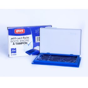 BOITE ENCRE A TAMPON BLEU GIANT G-0322