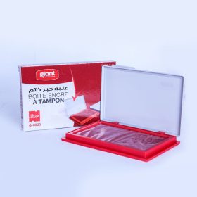 BOITE ENCRE A TAMPON ROUGE GIANT G-0323